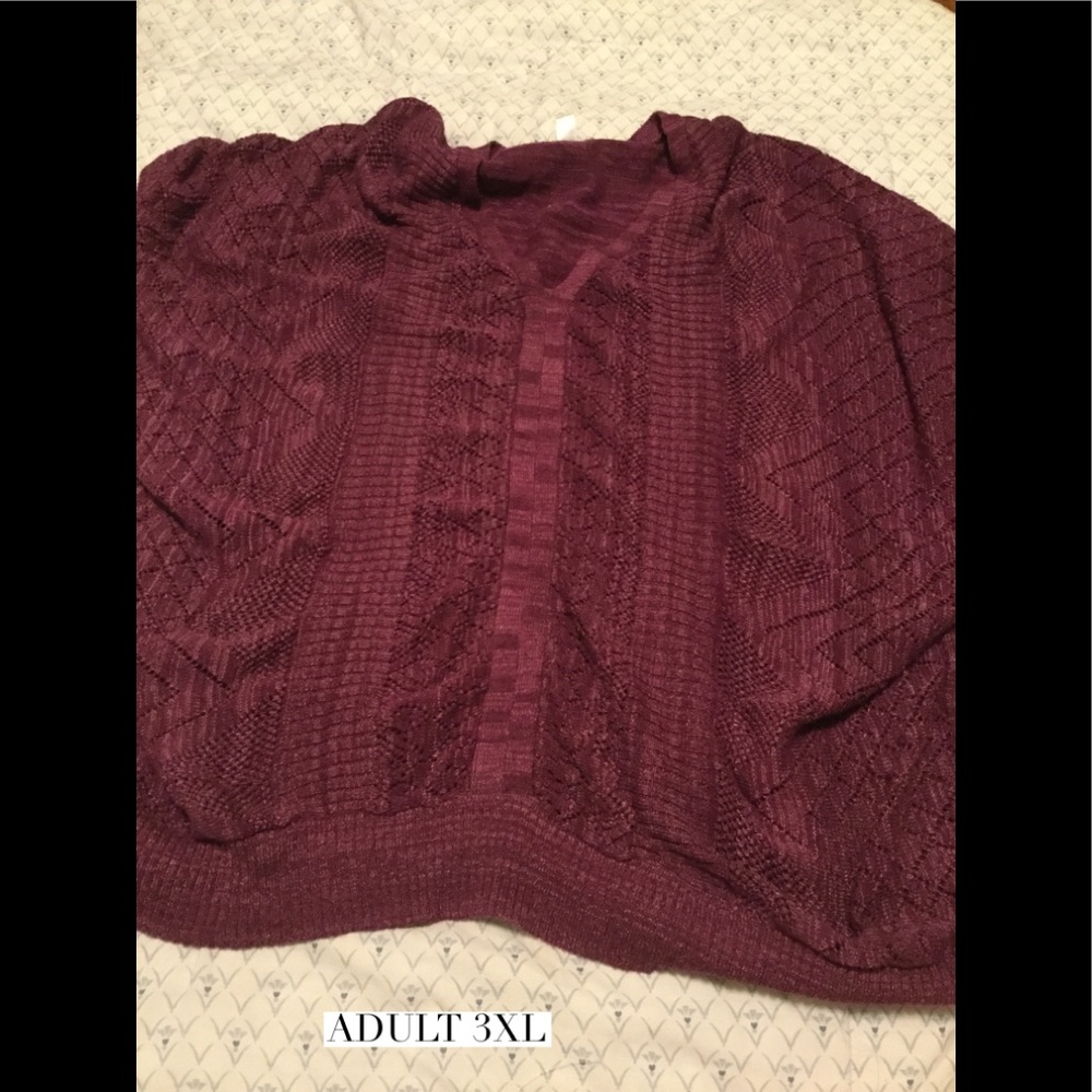 Purple dress barn adult woman 3xl top